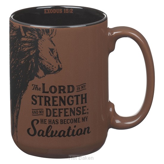 Mug Brown The Lord is my Strength Ex. 15