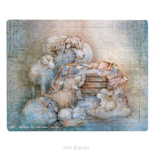 48pc tray puzzle prince of peace 28x21,5