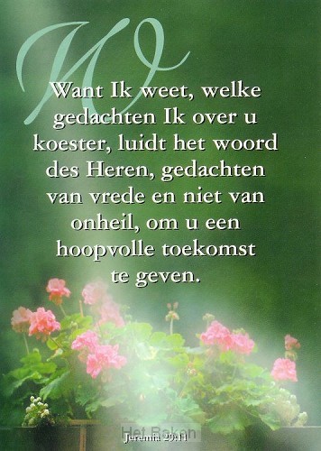 POSTER A3 WANT IK WEET WELKE GEDACHTEN