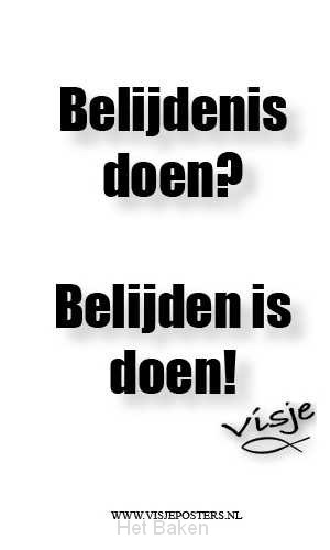 MINIKAART VISJE BELIJDENIS DOEN BELIJDEN