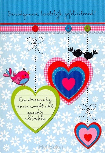 WENSKAART HUWELIJK