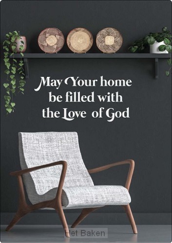 Interieurbord may your home