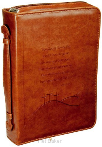 BIBLECOVER - JOHN 3:16 - LUXLEATHER