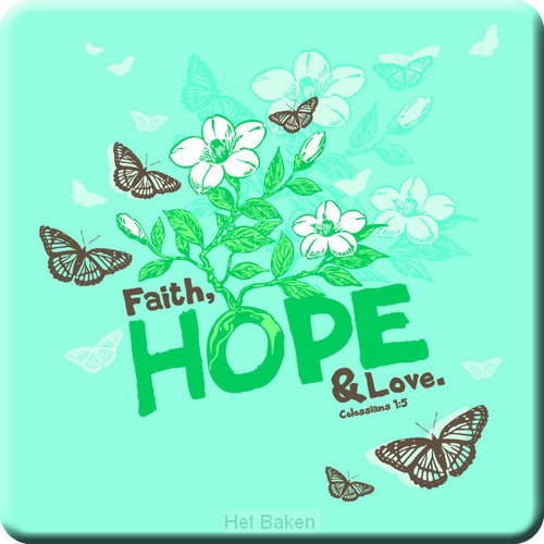 FAITH HOPE LOVE - MAGNET