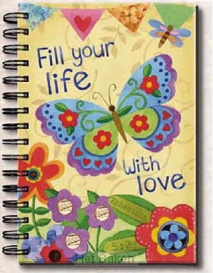 Fill your life with love - Wirebound jou