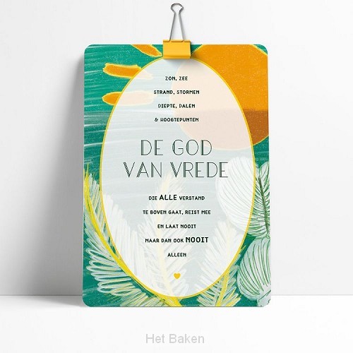 De God van vrede
