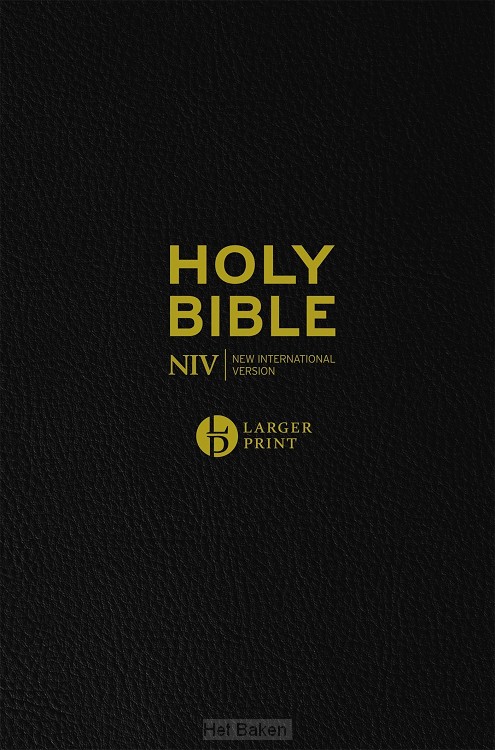 NIV - Larger Print Bible