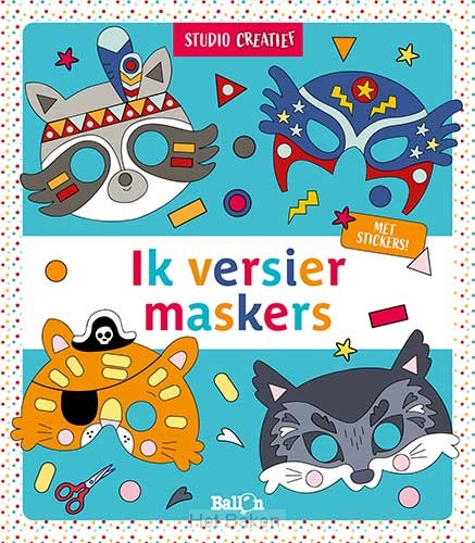 Maskers blauw 3+