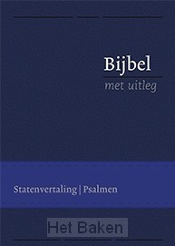 BIJBEL MET UITLEG FLEX. BLAUW 140X198MM