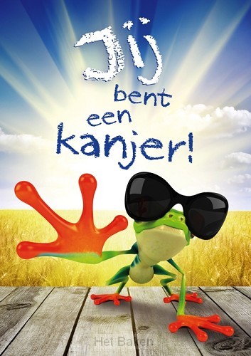 Poster A3 jij bent een kanjer