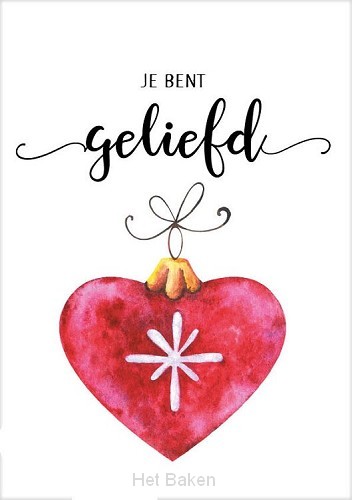 Cadeaubord rechthoek je bent geliefd
