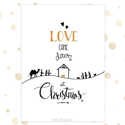 Poster love came down