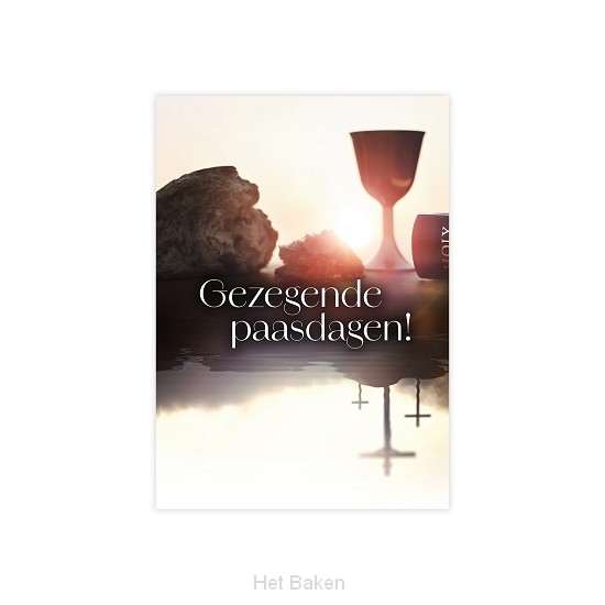 Voordeelkaart Gezegende paasdagen beker