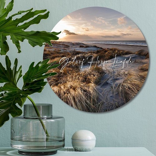 Muurcirkel geloof hoop en liefde