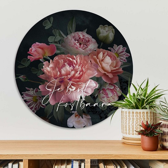 Muurcirkel je bent kostbaar