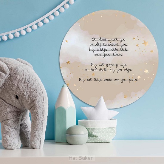 Muurcirkel de Here zegent jou