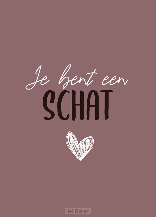Wenskaart schat