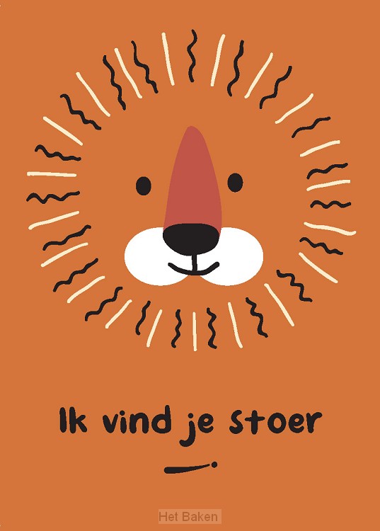 Kinderkaart stoer