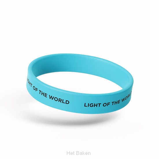 Siliconen armband glow in the dark Light