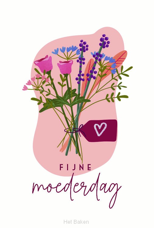 Kaart fijne moederdag