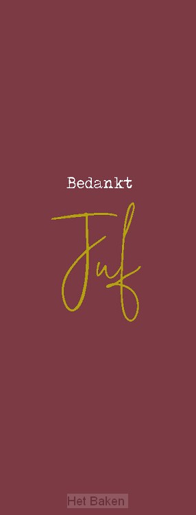 Boekenlegger belijdenis hebreeen 10:23