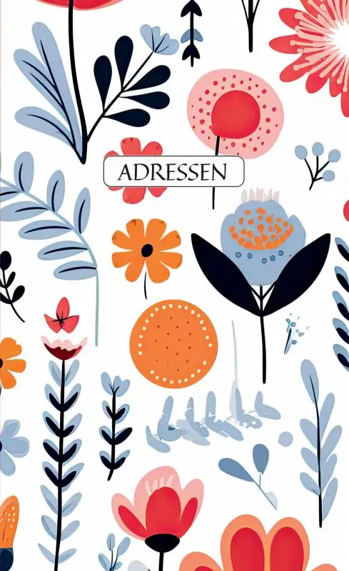 Adresboekje met Alfabet - Telefoonregist