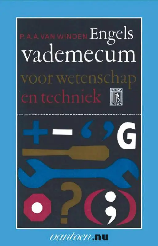 ENGELS VADEMECUM VOOR WETENSCHAP EN TECH