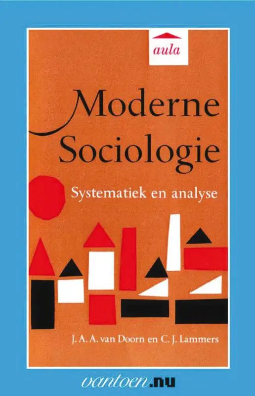 MODERNE SOCIOLOGIE