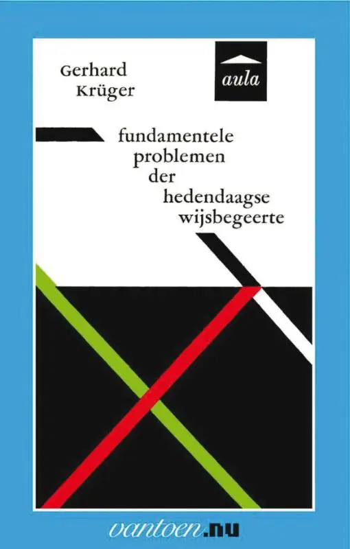 FUNDAMENTELE PROBLEMEN DER HEDENDAAGSE W