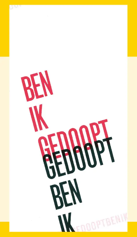 BEN IK GEDOOPT