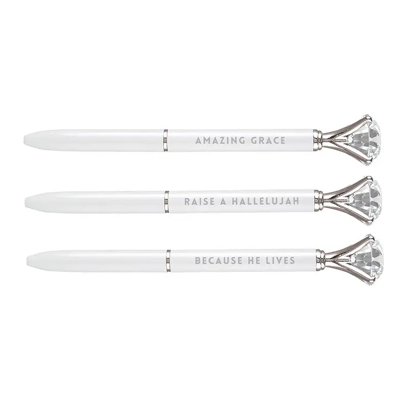 Gem Pens White Spring (3)