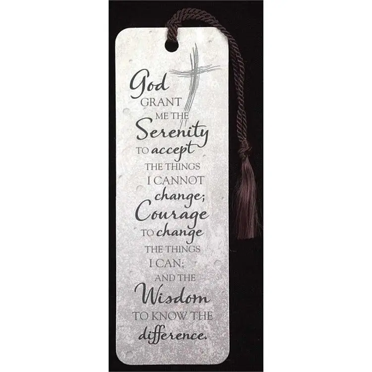 BOOKMARK SERENITY PRAYER