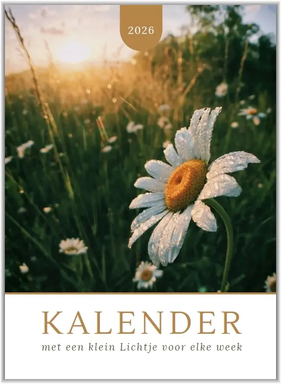 Weekkalender Lichtje voor elke week