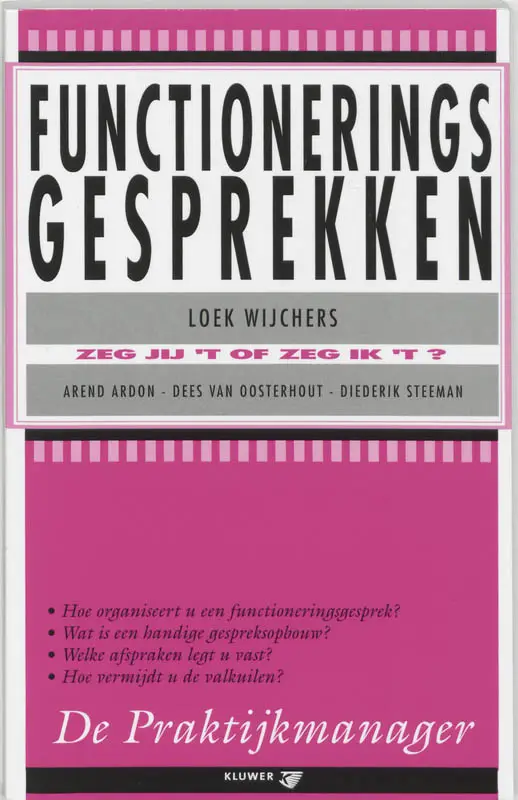 FUNCTIONERINGSGESPREKKEN