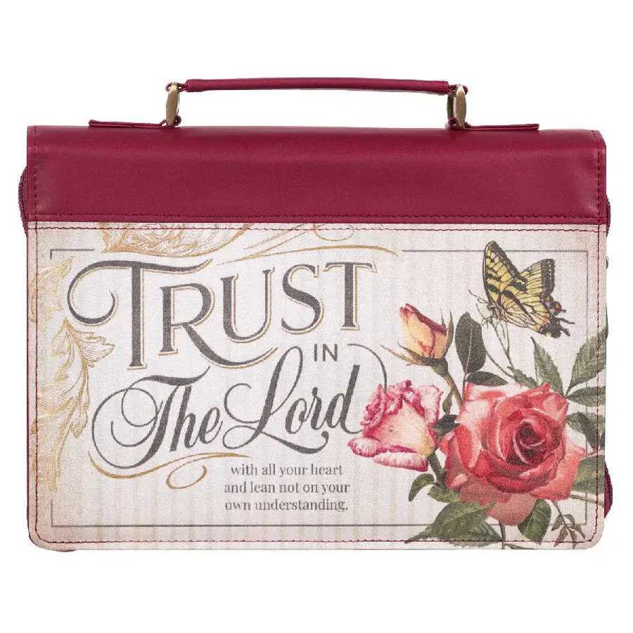 Trust in the LORD Floral  - Proverbs 3:5