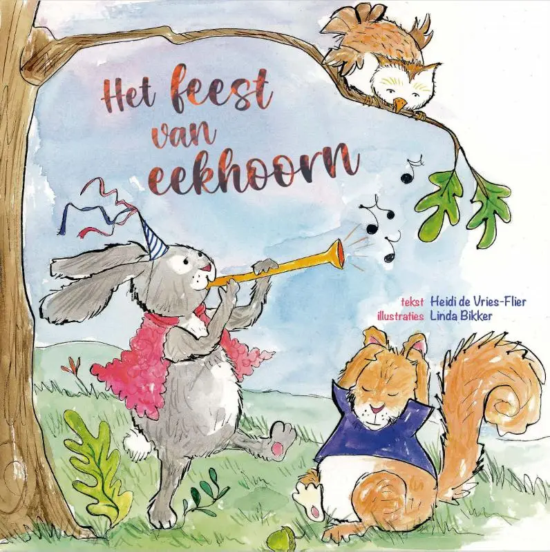 Feest van eekhoorn