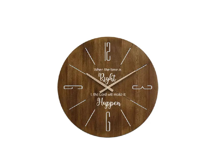 Wall Clock Lord will make it happen