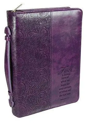 BIBLECOVER - FAITH - LUXLEATHER