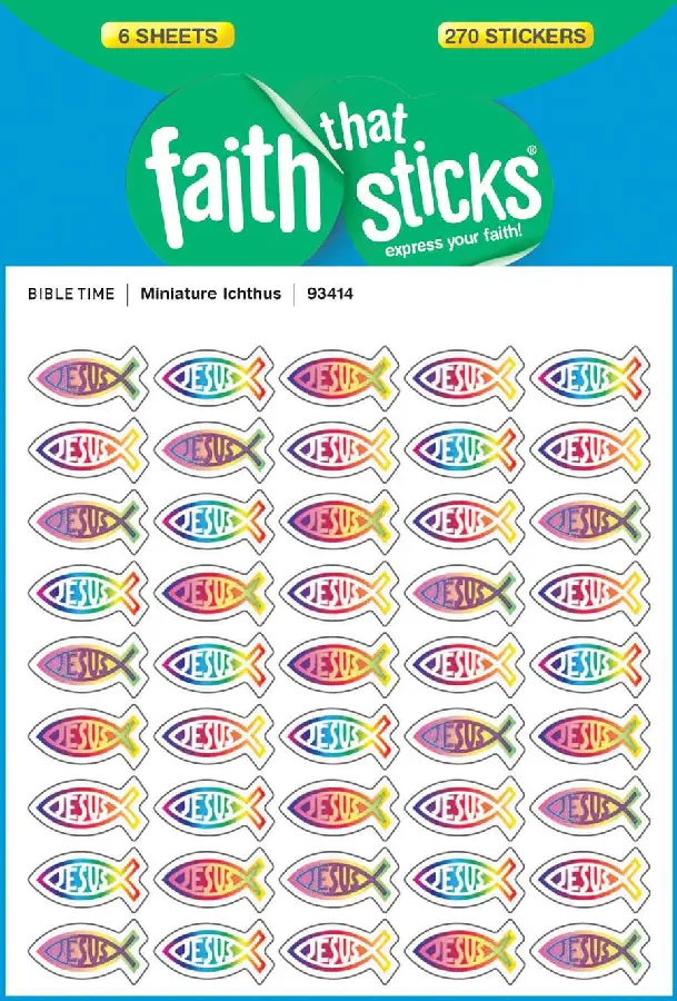 Stickers Miniature Ichtus