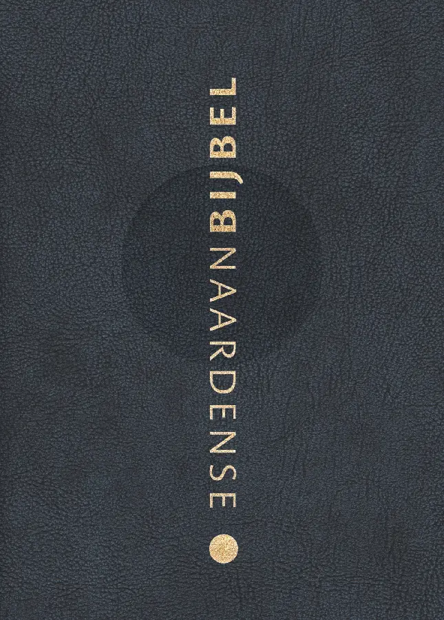 Naardense Bijbel 2024, Nachtblauw met go