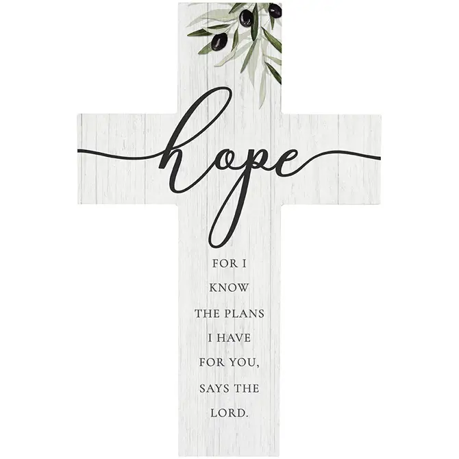 Wall Cross Hope 35cm