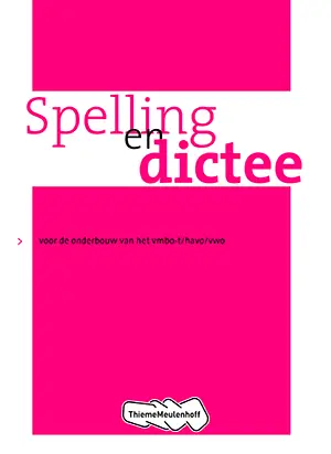 SPELLING EN DICTEE /