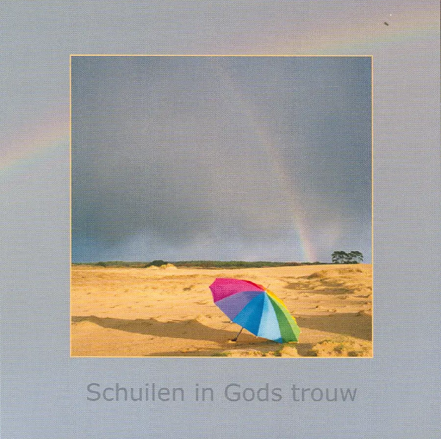 Wenskaart regenboog