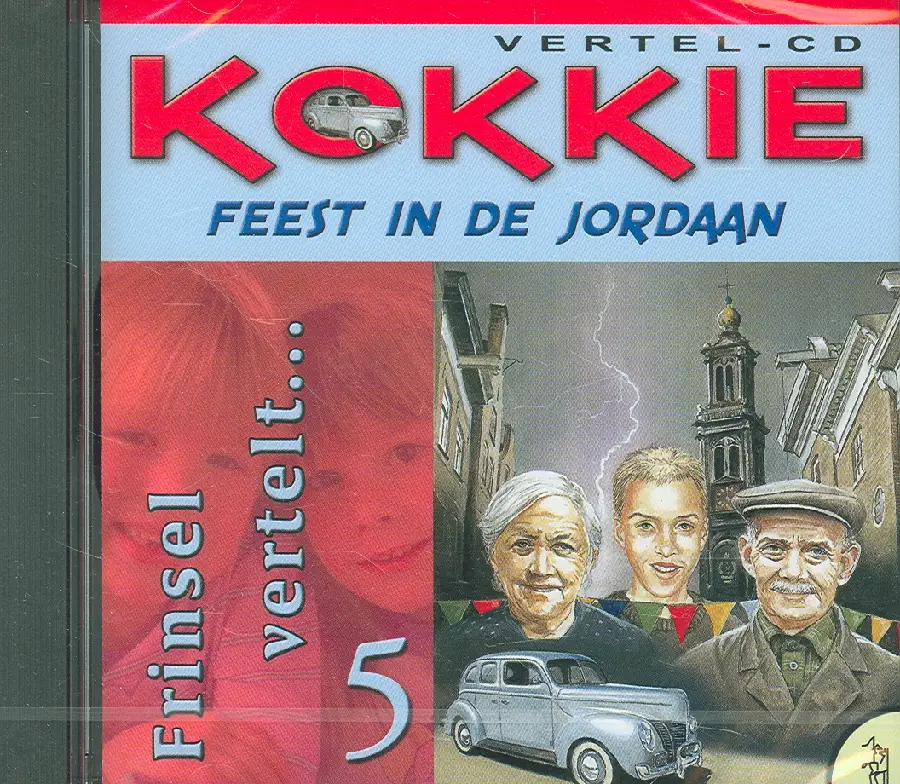 KOKKIE 5 FEEST IN DE JORDAAN LUISTERBOEK