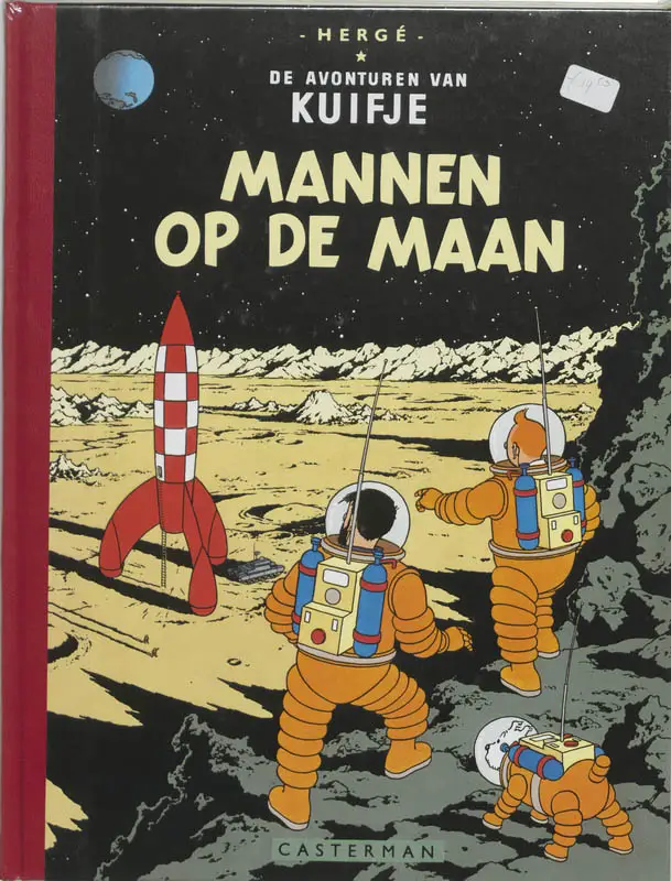 KUIFJE FACSIMILE KLEUR / MANNEN OP DE MA