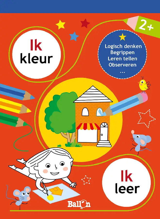 Ik kleur ik leer 2+