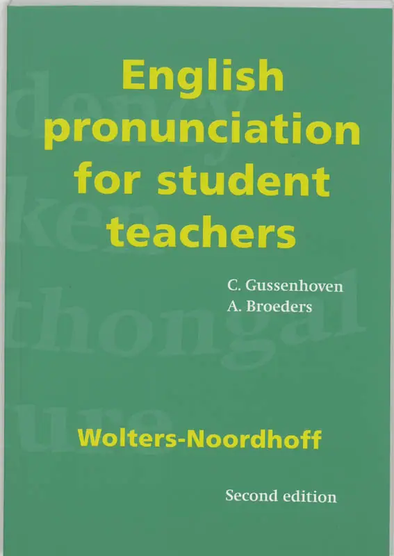 ENGLISH PRONUNCIATION FOR STUDENT TEAC