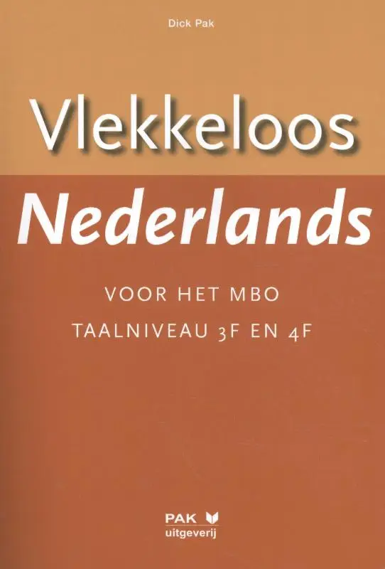 Vlekkeloos Nederlands voor het mbo / Taa