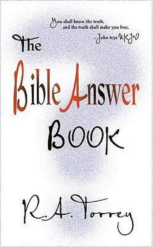 BIBLE ANSWER BOOK