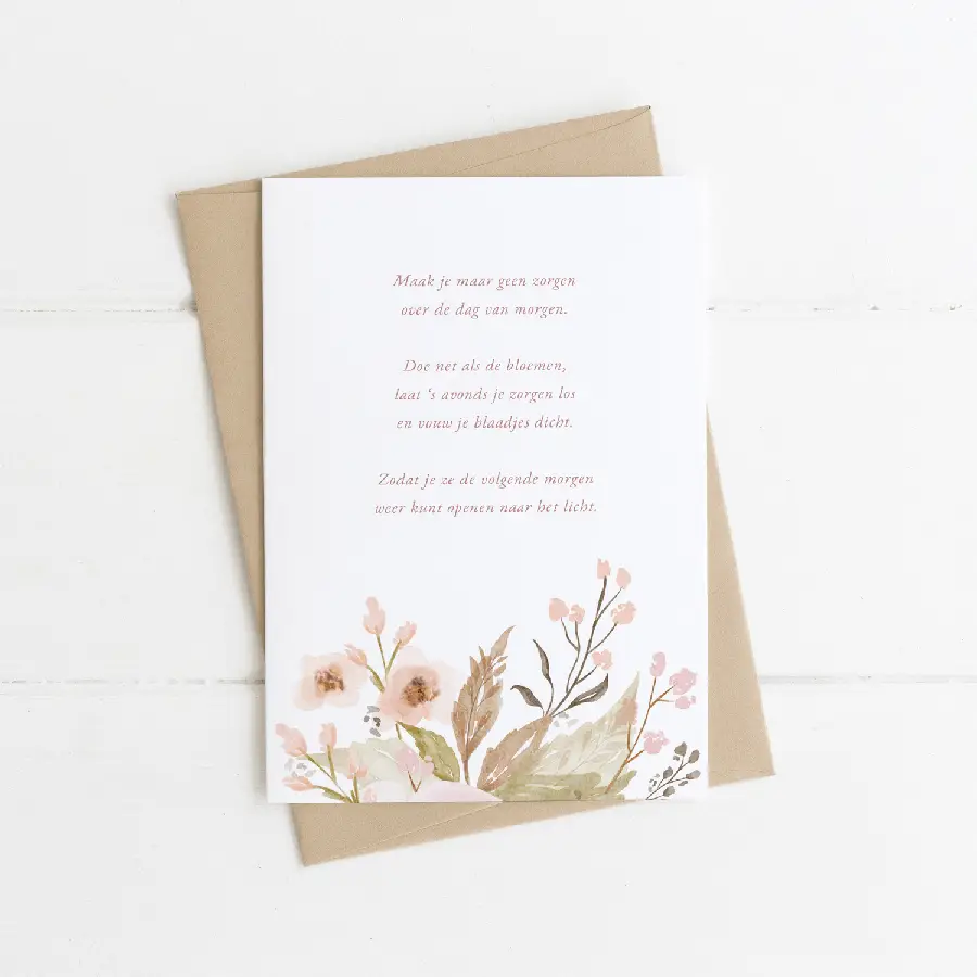 Maak je maar geen zorgen